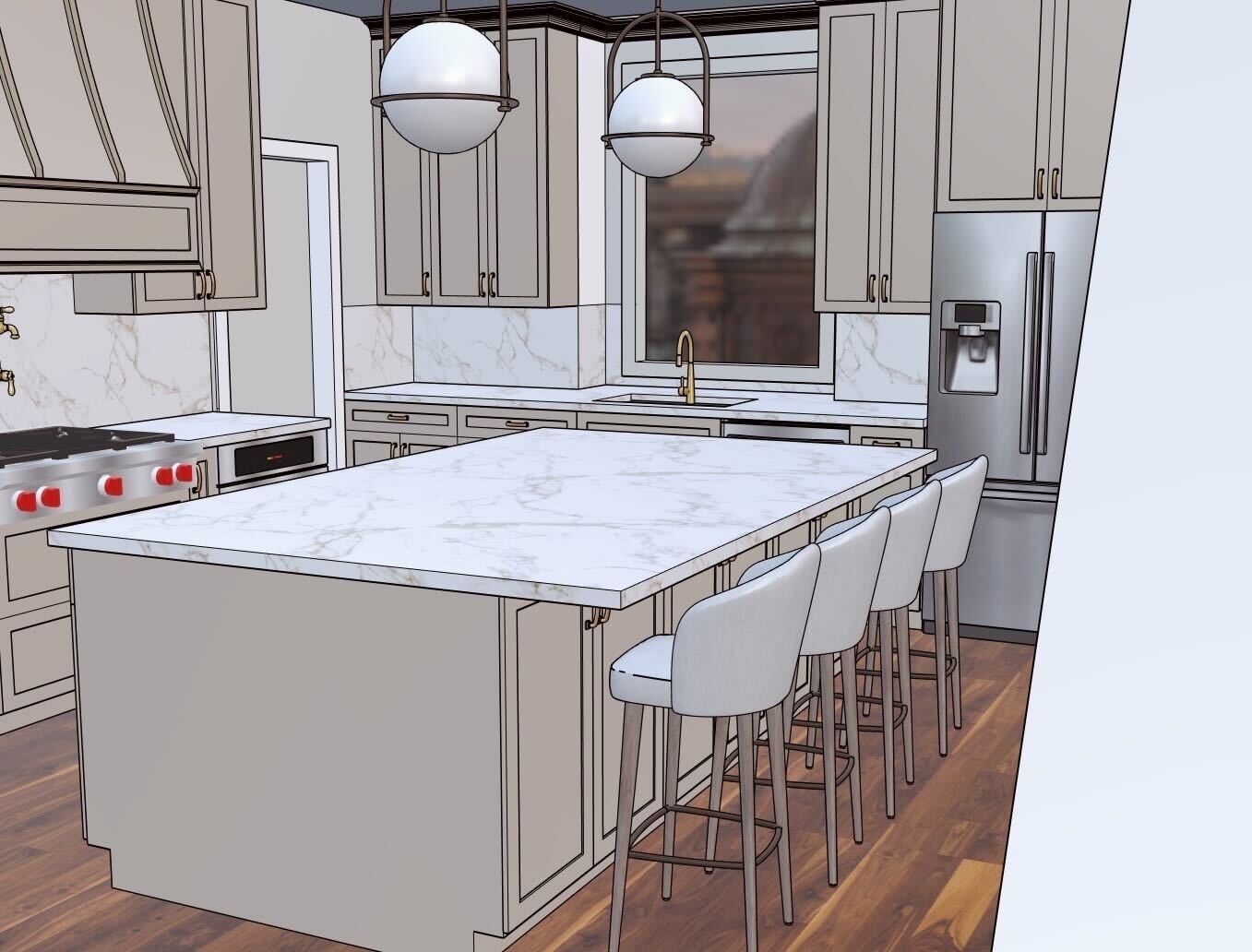 Spring Meadows — design rendering