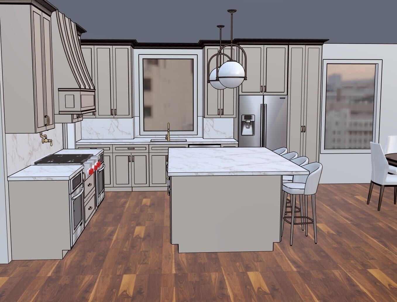 Spring Meadows — design rendering