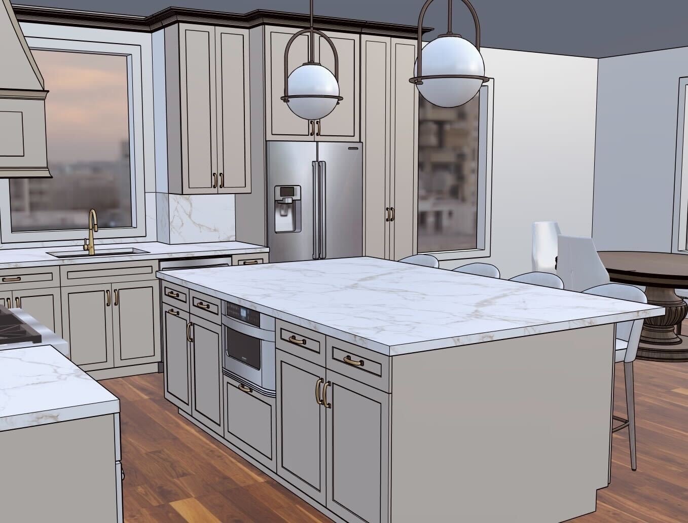 Spring Meadows — design rendering