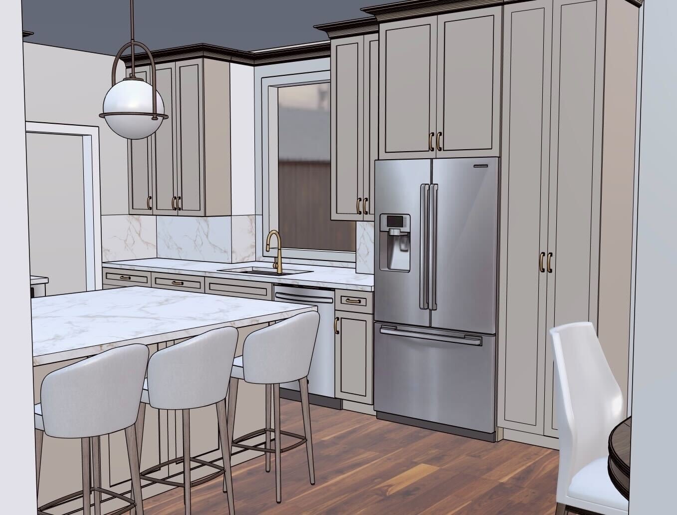 Spring Meadows — design rendering